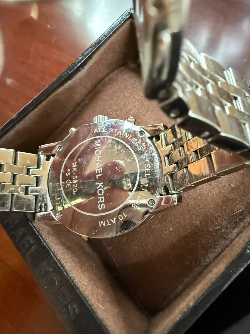 Michael Kors Ritz Silver Chronograph Watch MK5020